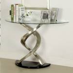 NOVA SOFA TABLE Satin Plated Finish